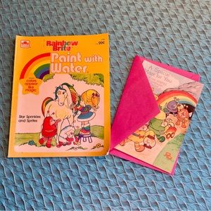 1983/84 Rainbow Brite Color book/Card